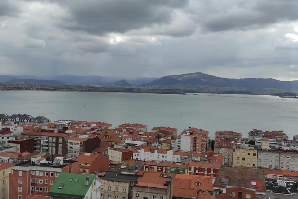 C01A05 Precioso Apartamento Con Vistas Al Mar 桑坦德 外观 照片