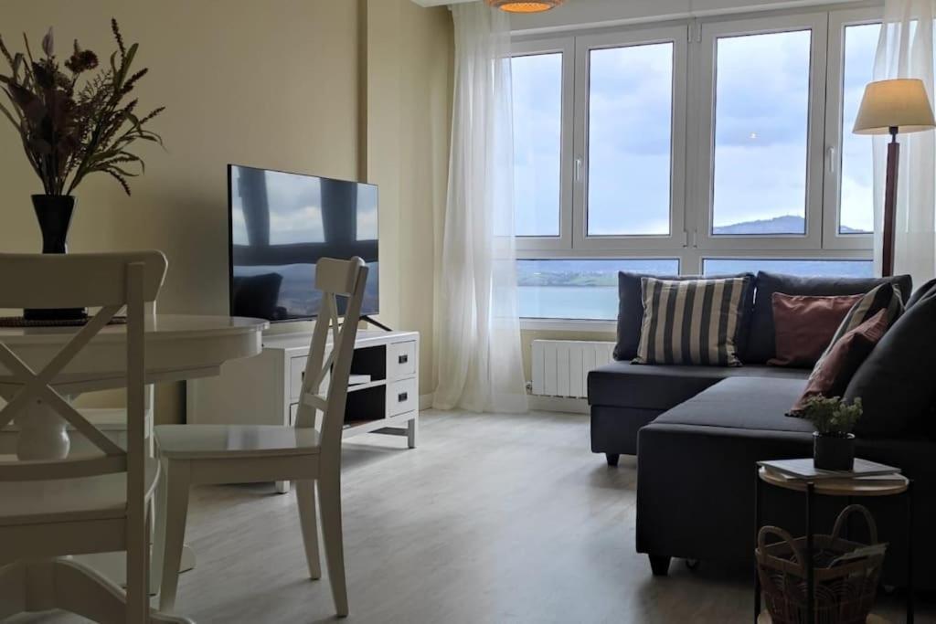 C01A05 Precioso Apartamento Con Vistas Al Mar 桑坦德 外观 照片